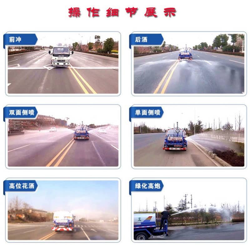 東風(fēng)小三軸20噸灑水車
