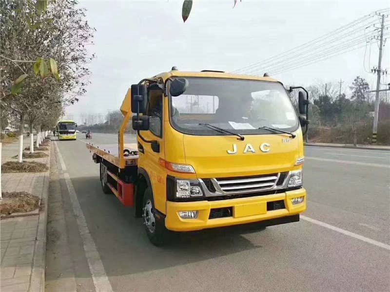 江淮康鈴藍(lán)牌一拖二清障車