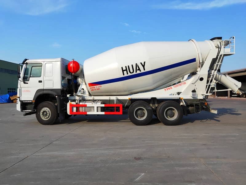 大馬力的重載HOWO-380攪拌車