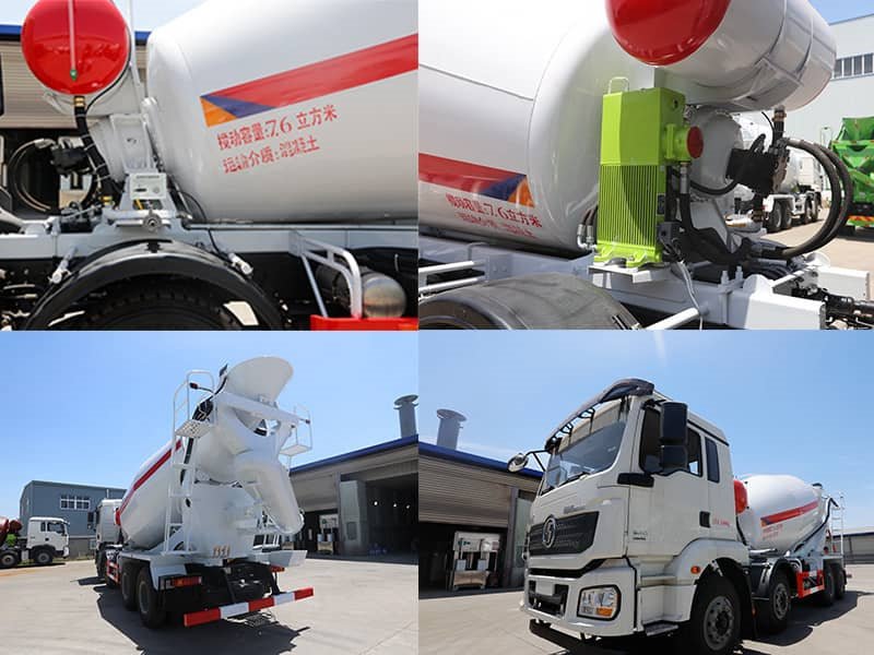 陜汽輕量化12方攪拌車行業(yè)典范