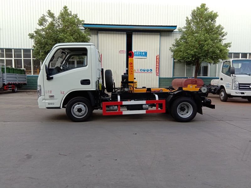 程力威牌CLW5030ZXXSH6車(chē)廂可卸式垃圾車(chē)