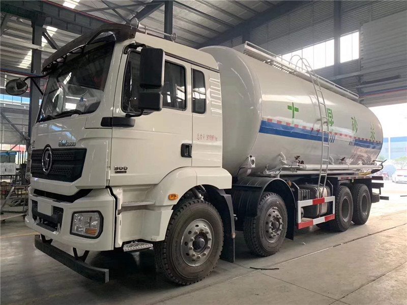 前四后八水泥罐車德龍砂漿車28立方散裝水泥罐車總經(jīng)銷