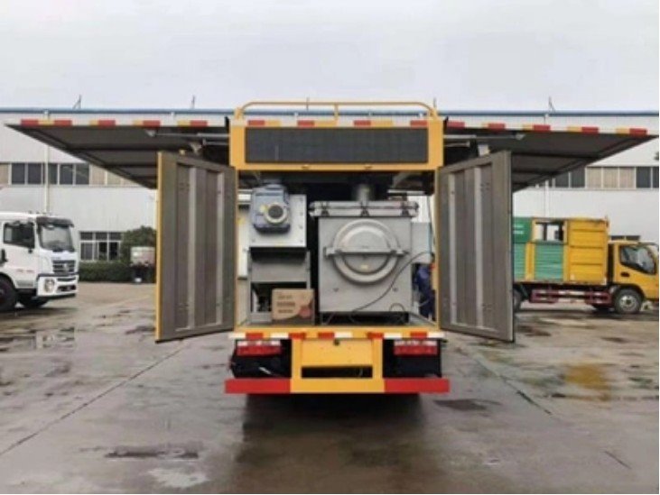 藍牌養(yǎng)殖場污水凈化處理車