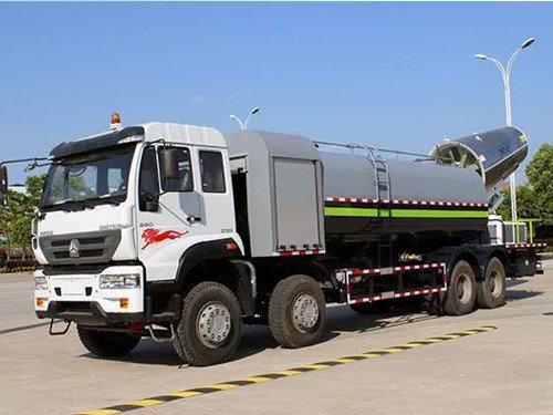 程力專(zhuān)汽重汽豪沃后雙橋園林綠化噴霧灑水車(chē)