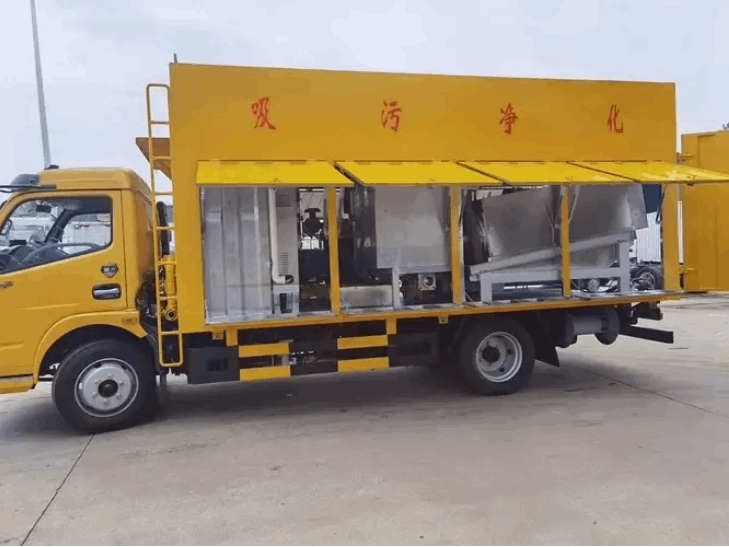 吸污凈化處理車操作流程