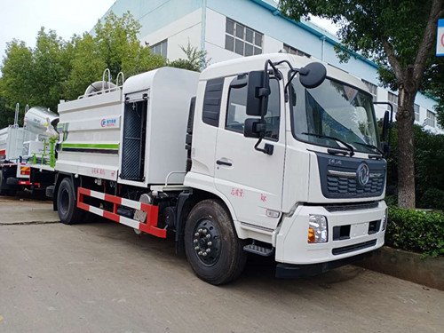 國六東風(fēng)天錦原裝專用底盤抑塵車