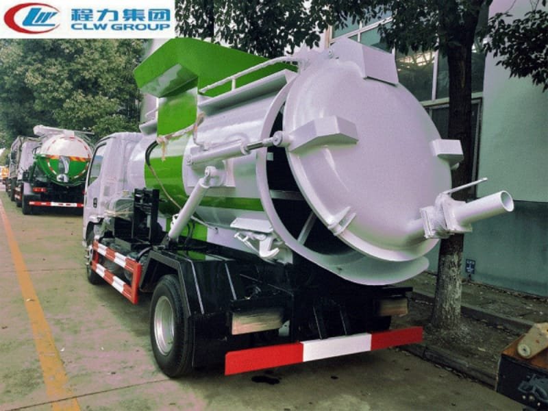 【國六】東風(fēng)多利卡圓罐4.5方餐廚垃圾車