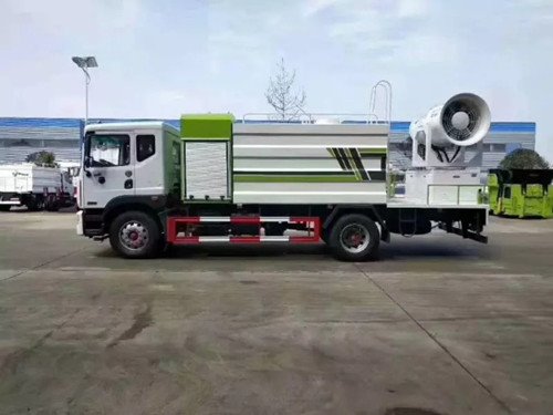 程力國六東風(fēng)D9多功能抑塵車霧炮抑塵消毒車