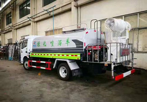 程力專汽東風(fēng)凱普特軸距3800mm多功能灑水車