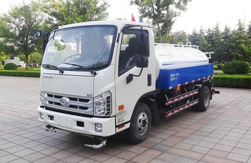 程力專汽福田康瑞新款駕駛室  3308mm軸距多功能灑水車