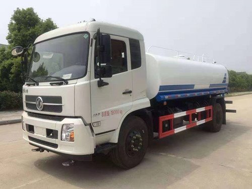 東風國六天錦原裝專用底盤多功能綠華灑水車