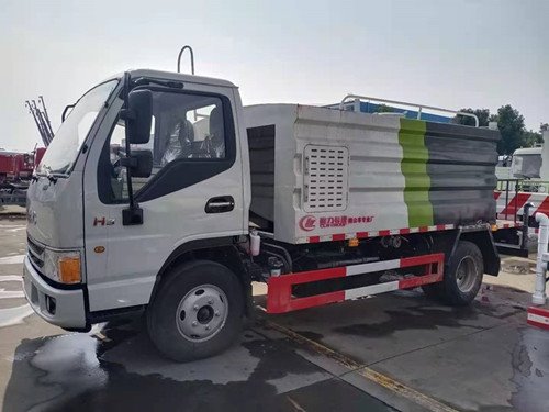 程力國六藍牌江淮駿鈴多功能灑水抑塵車