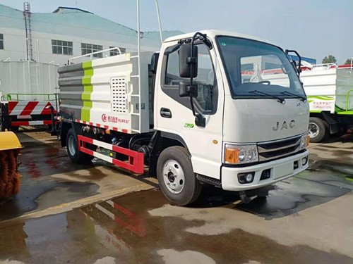 程力專汽國(guó)六江淮駿鈴藍(lán)牌多功能噴霧抑塵車