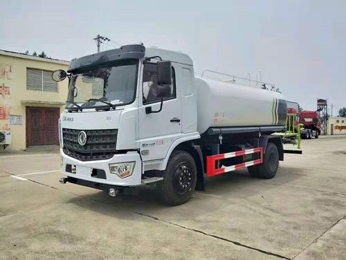 程力專汽12噸國(guó)六東風(fēng)專用底盤D3多功能綠化灑水車