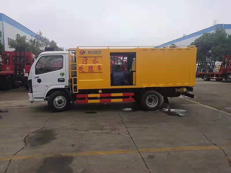 藍牌污水處理車多少錢