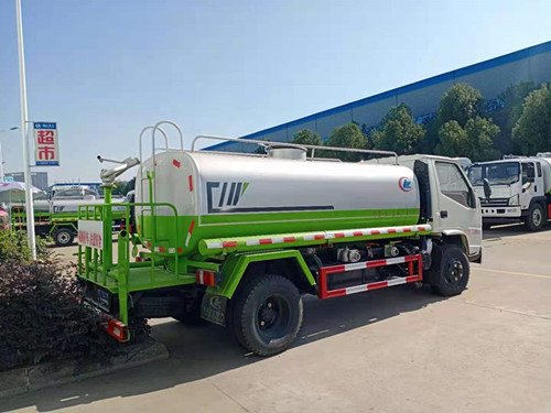 國六江鈴順達5噸藍牌多功能園林綠化灑水車
