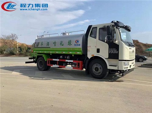 一汽解放J6L 12噸-15噸灑水車價格爆款經(jīng)濟(jì)型灑水車