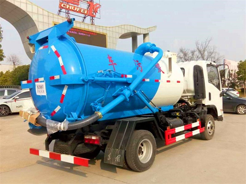 陜汽軒德8方吸污車盡享實在