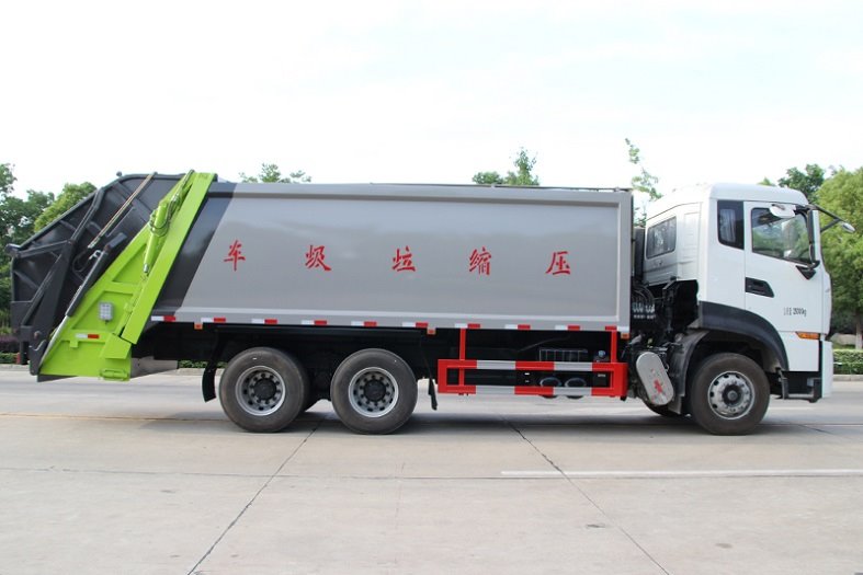 東風天龍國六18-20方壓縮垃圾車