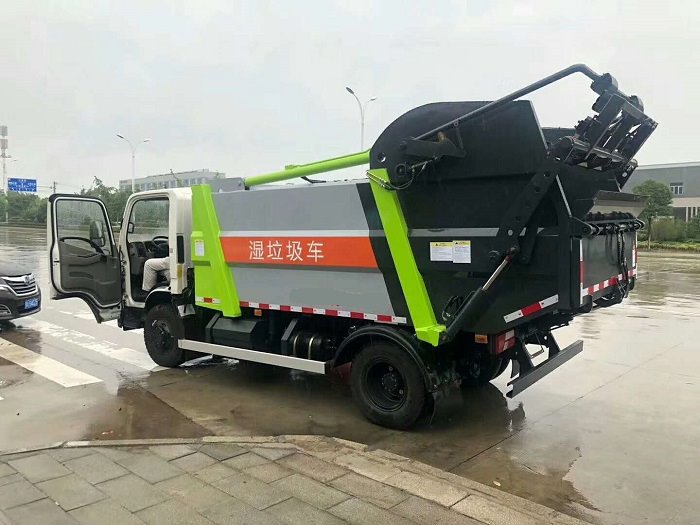 國六江鈴凱銳7方無泄漏后裝壓縮垃圾車