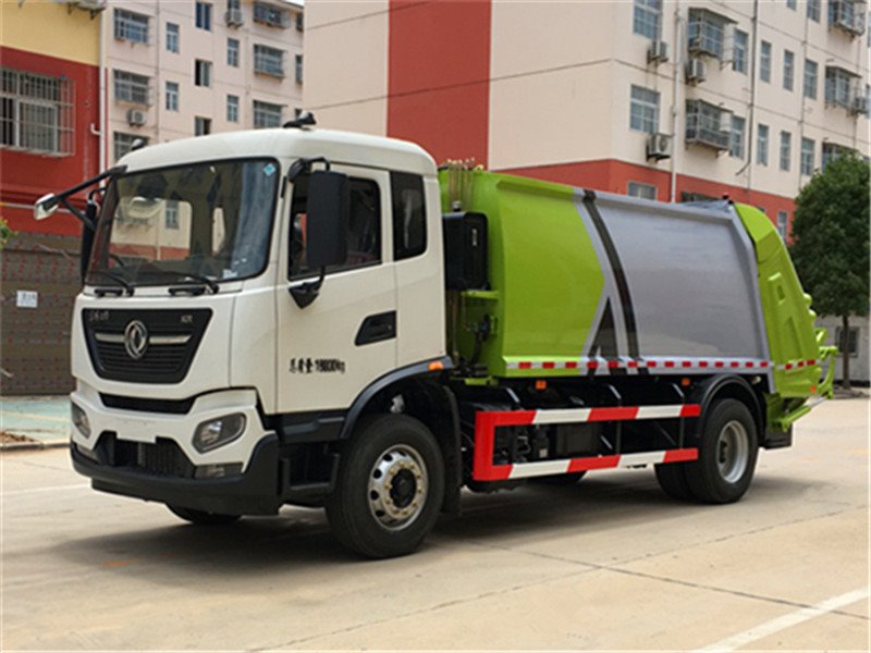 國(guó)六東風(fēng)天錦12方壓縮垃圾車廠家熱銷中