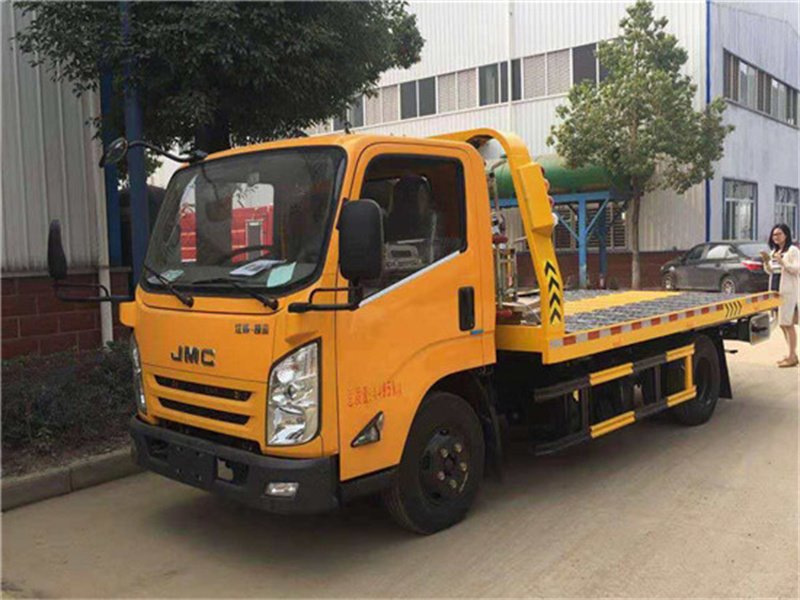 江鈴凱運(yùn)寬體一拖二清障車(chē)深受用戶(hù)信任