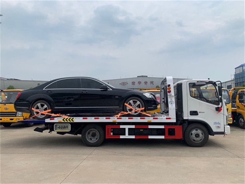 福田歐馬可清障車藍(lán)牌一拖二