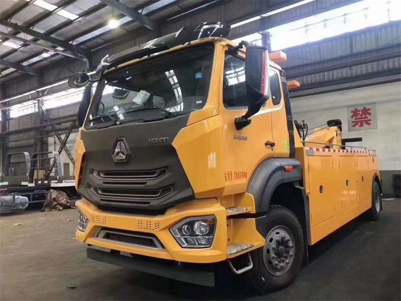 重型清障車重汽新款豪沃N系一拖一拖吊聯(lián)體