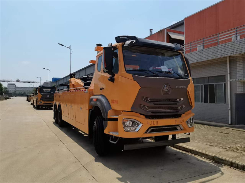 托吊連體清障車(chē)重汽豪沃后雙橋雙11特價(jià)