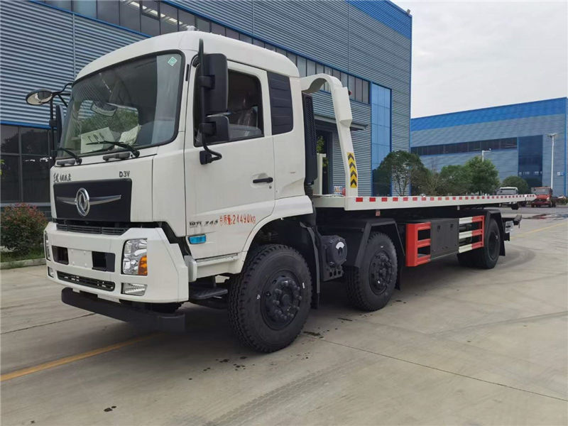 國六東風(fēng)專底D3V小三軸道路救援清障車