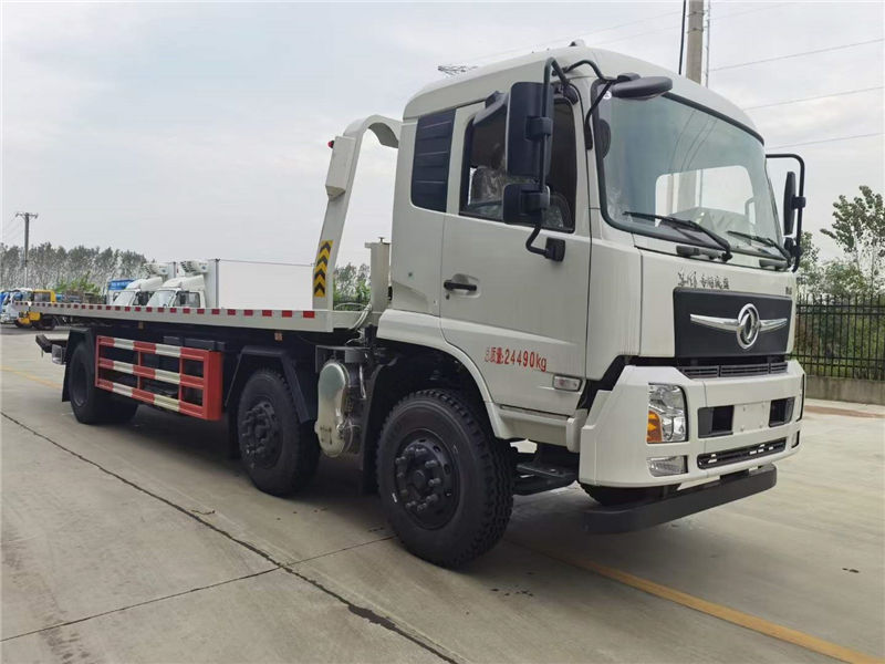 國六東風(fēng)專底D3V小三軸道路救援清障車
