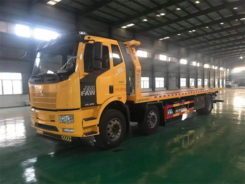 解放清障車現(xiàn)車出售2020款J6L半浮平頂排半駕駛室