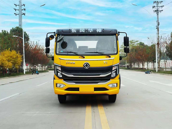 國六東風華神T3一拖二清障車