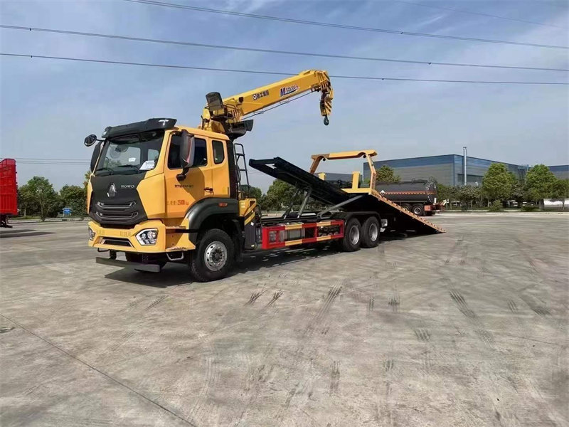 寬體寬臥清障車一拖二廠家