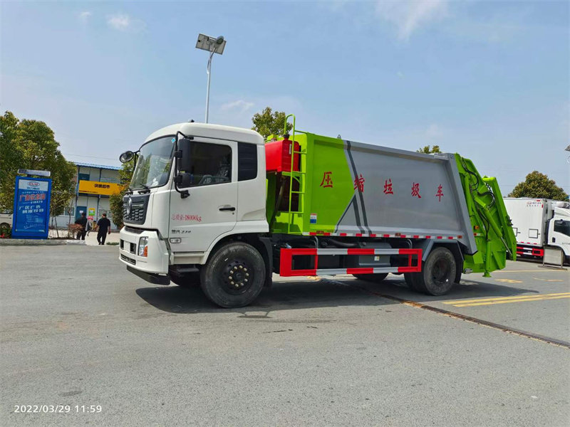 14方東風(fēng)天錦壓縮垃圾車廠家直銷
