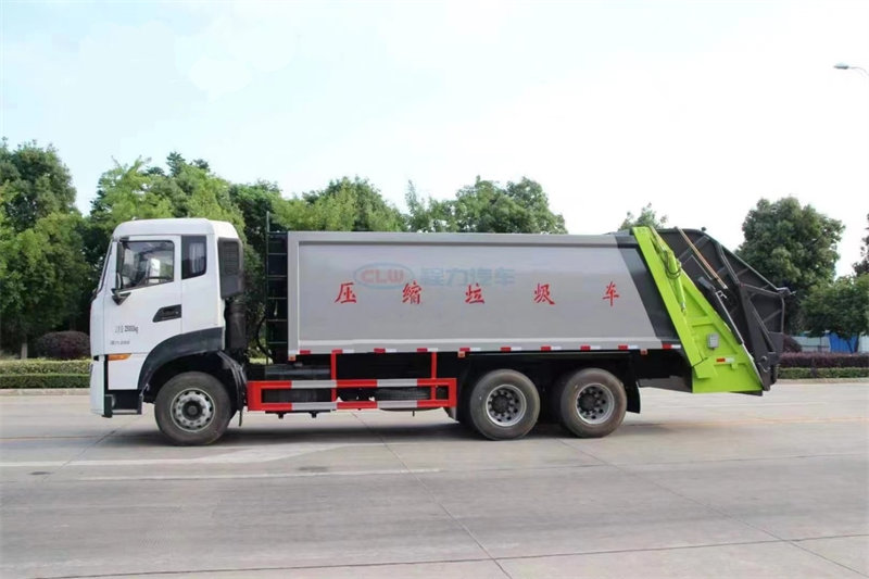 東風(fēng)天龍后雙橋18方壓縮垃圾車