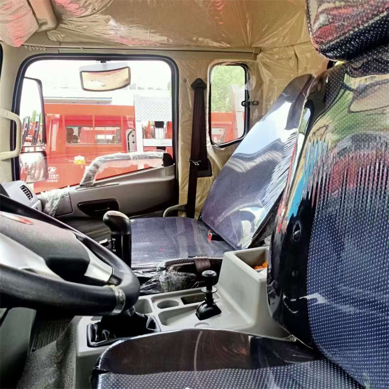 程力單橋平板車135挖機板車