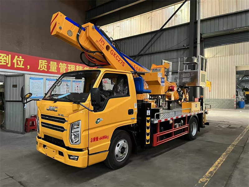 27米江鈴高空作業(yè)車藍(lán)牌加強(qiáng)型