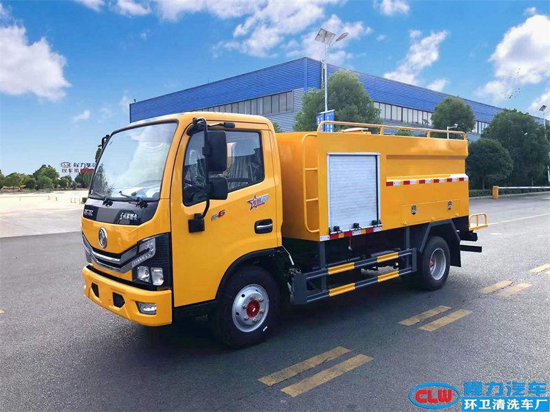 東風(fēng)高壓清洗車上藍(lán)牌