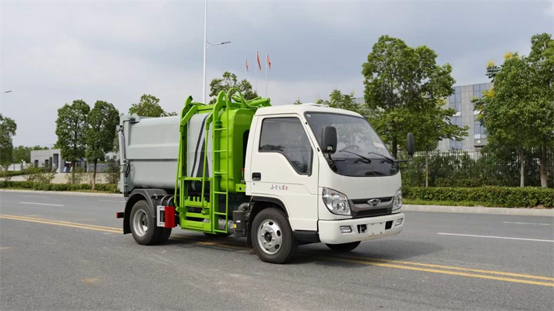 藍牌側裝壓縮垃圾車直銷廠家