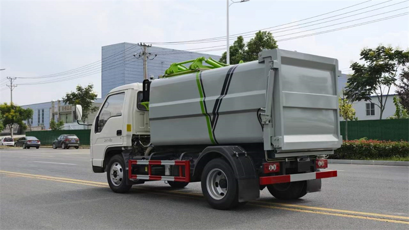 藍牌側裝壓縮垃圾車直銷廠家