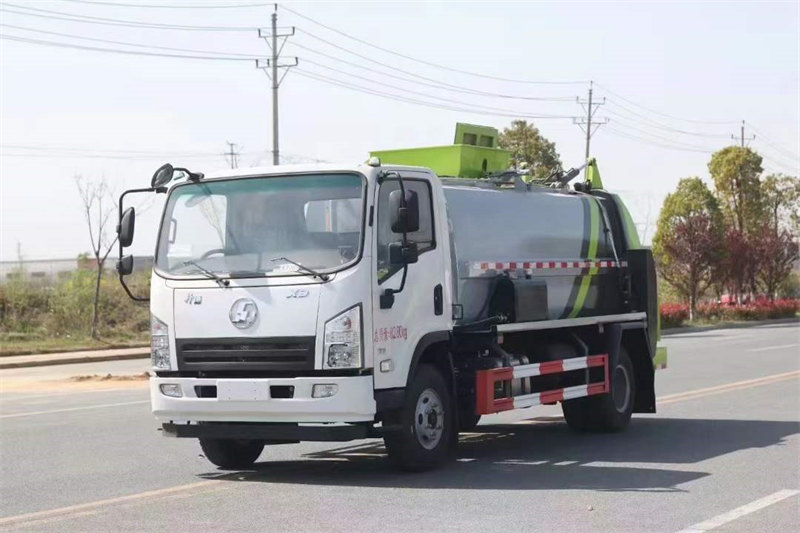 陜汽餐廚垃圾車圖片價格
