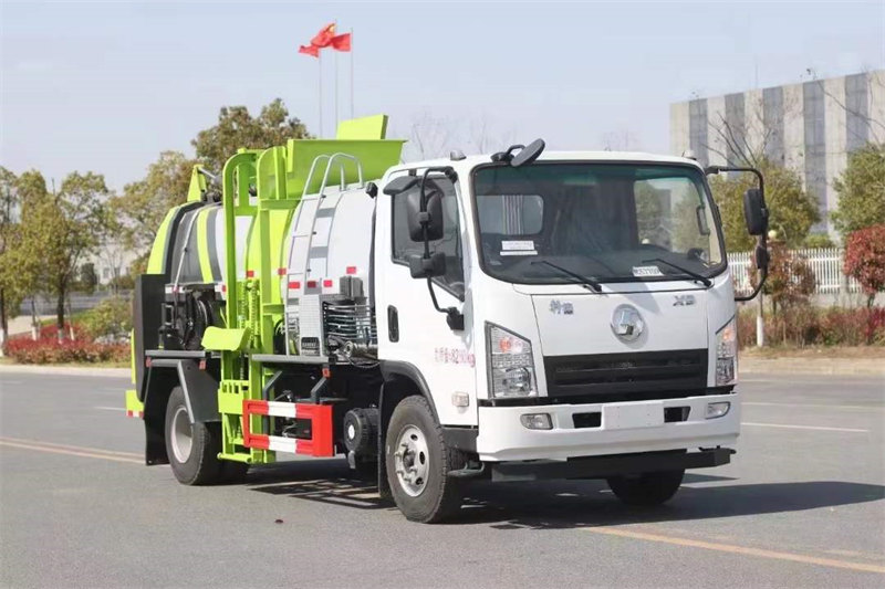 陜汽餐廚垃圾車圖片價格