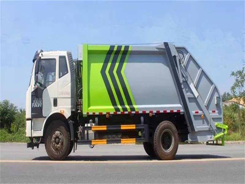 國六12方解放壓縮式垃圾車直沖底價