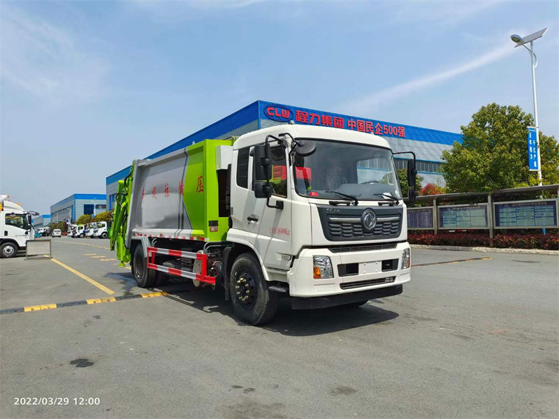14方東風(fēng)天錦壓縮垃圾車廠家直銷