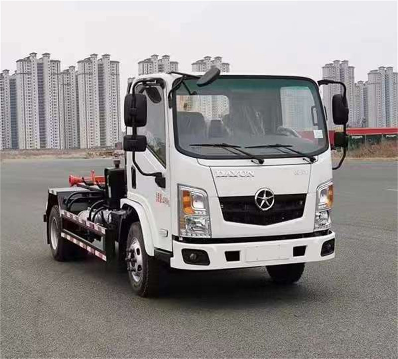 大運(yùn)翼途車廂可卸式垃圾車可進(jìn)地下室