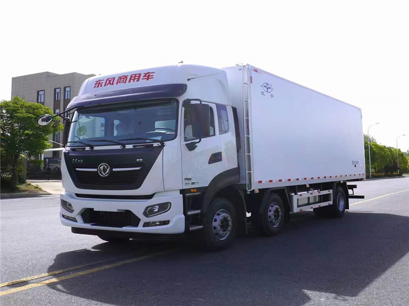 國(guó)六東風(fēng)天錦KR冷藏車高頂雙臥