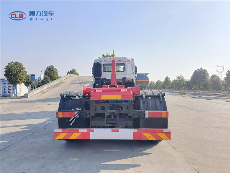東風(fēng)天龍后雙橋勾臂垃圾車價(jià)格