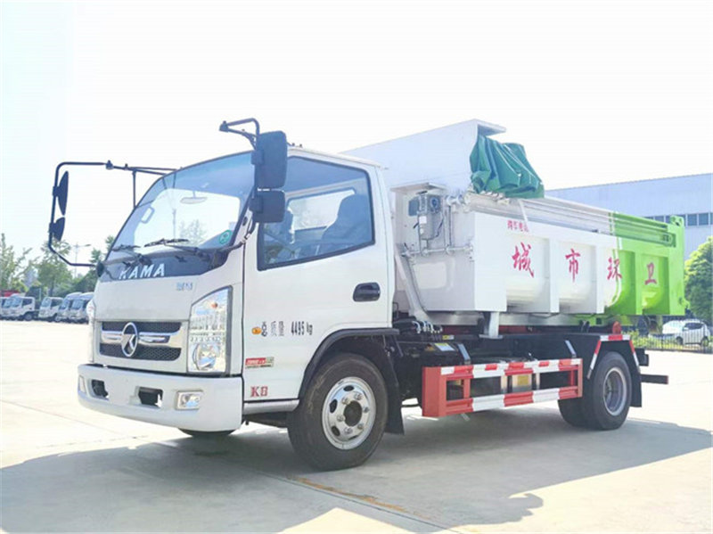 10噸王凱馬勾臂垃圾車定價