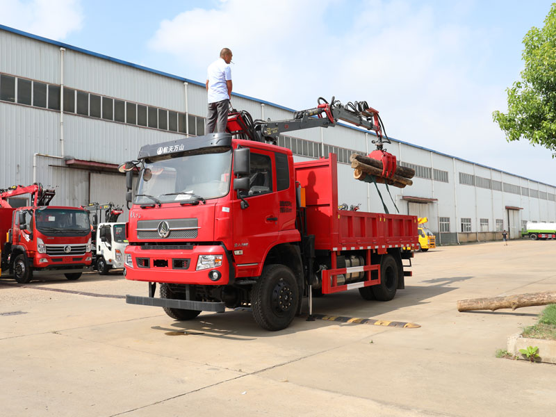 航天萬山四驅(qū)抓斗式垃圾車-格雷普抓機